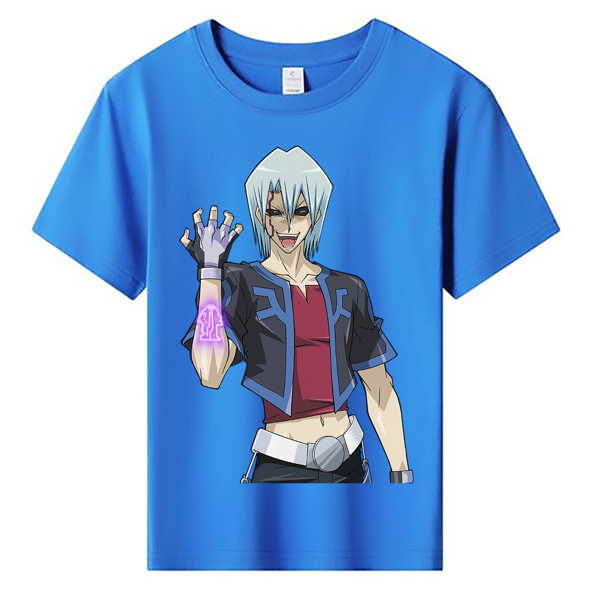 （画像用） 遊☆戯☆王 Yu-Gi-Oh! 綿100％キッズTシャツ（フロントプリント）